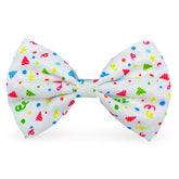 Dog Birthday Gift Bow Tie Confetti Design