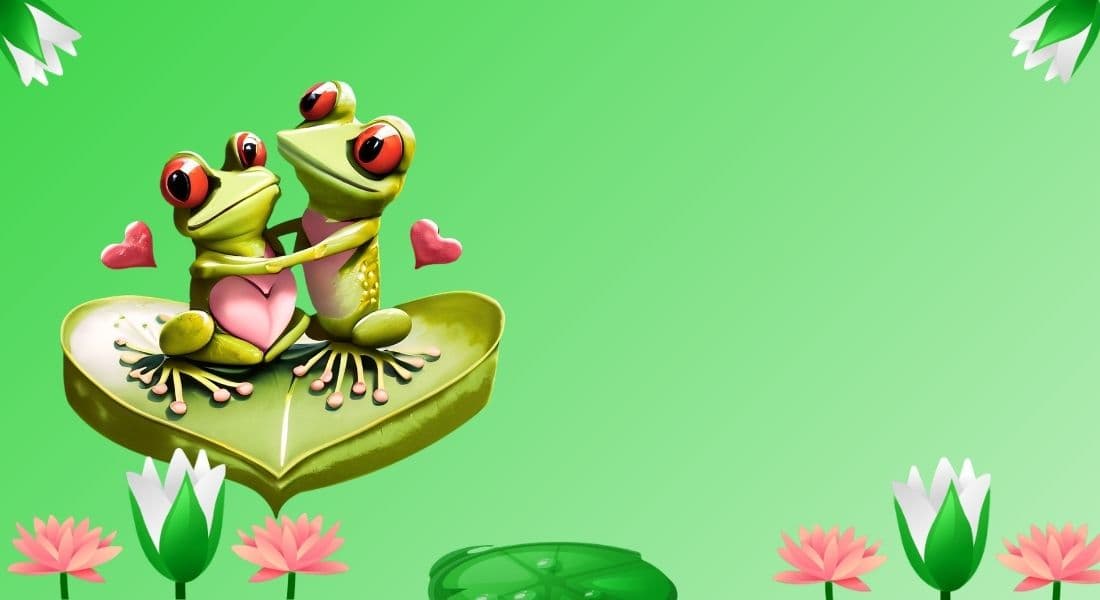 Frogs in Love Monthly Dog Subscription Box Theme