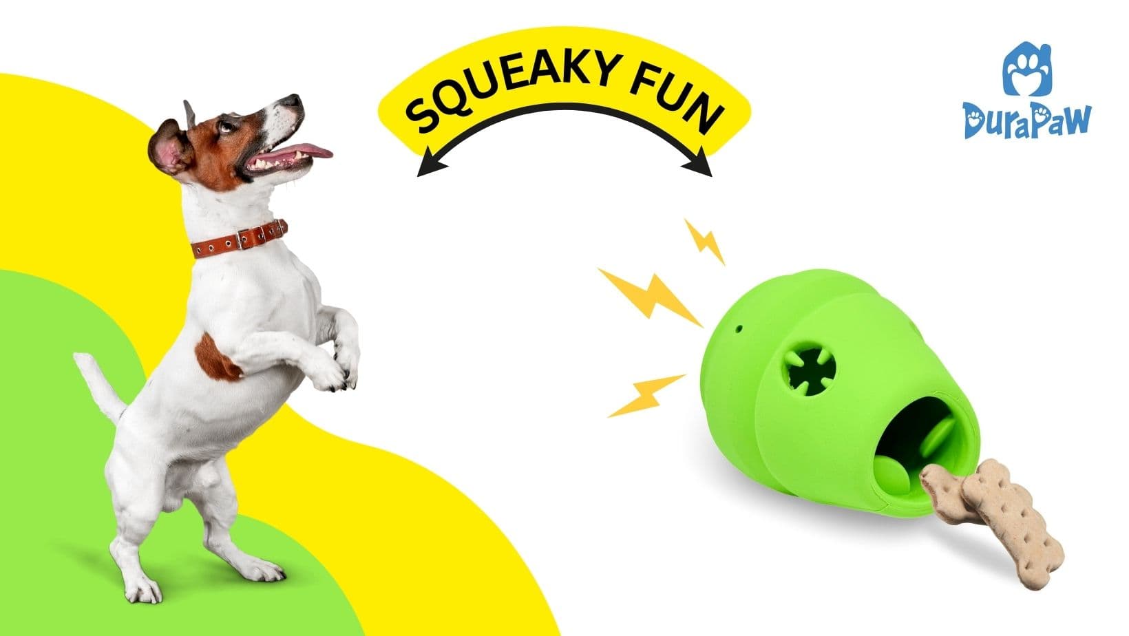 Squeaky Dog Enrichment Toppler