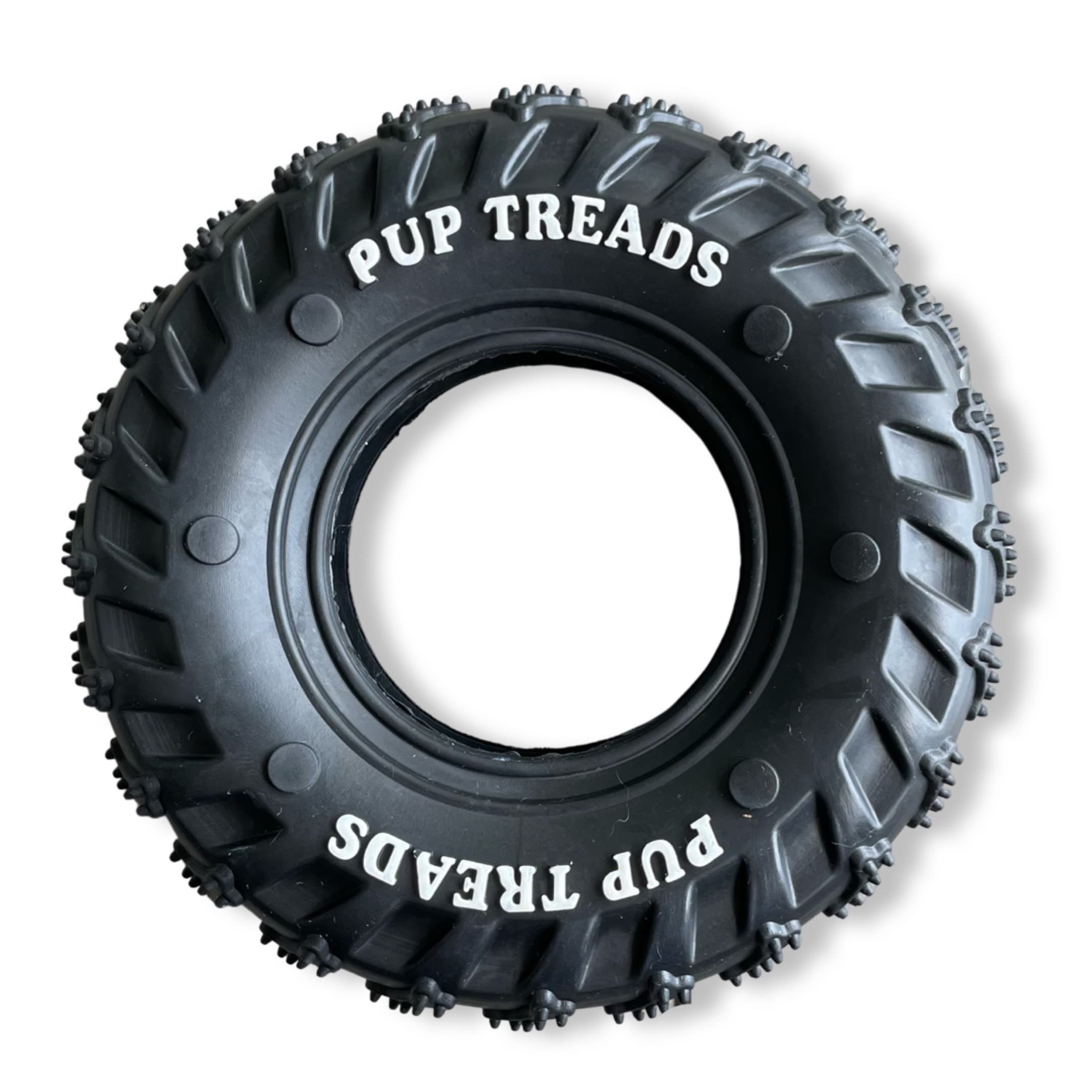 Natural Rubber Tire Dog Toy For Chewers